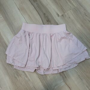 shein pink athletic skirt